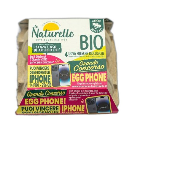 Uova bio rustiche, 4 pz