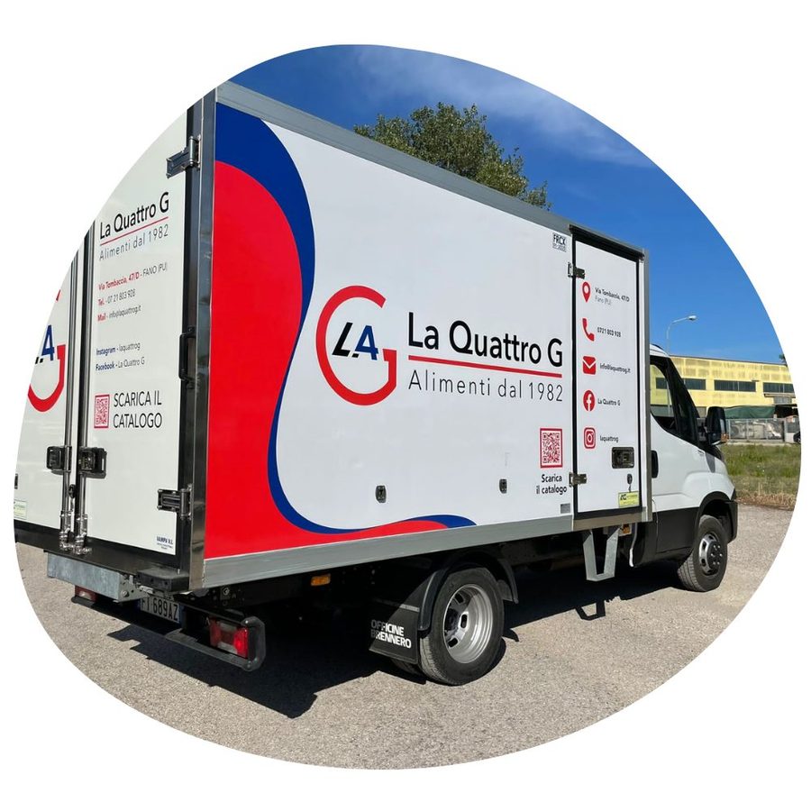 Il camion refrigerato de La Quattro G